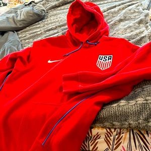 Nike USA hoodie, large.